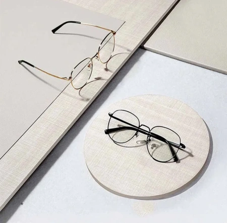 Очки компьютерные защитные Xiaomi Blue Light Blocking Glasses (Golden) (HMJ06LM)