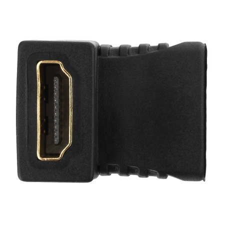 Адаптер HDMI Cablexpert A-HDMI-FFL (F-F, черный)