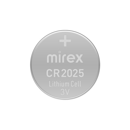 Батарейки Mirex CR2025 Lithium 23702-CR2025-E4 (4 шт)