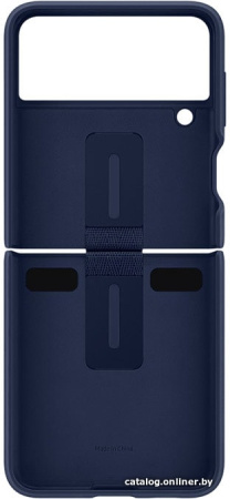 Чехол Samsung Silicone Cover with Ring для FLIP3, Navy