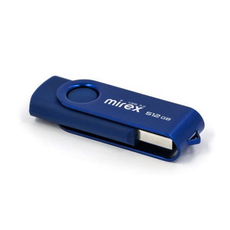 Флешка 512GB Mirex Color Blade Swivel USB 3.0 13600-FM3BS512 (синий)
