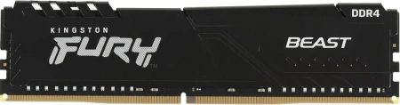 Оперативная память Kingston 16GB FURY Beast DDR4 KF432C16BB1/16 (3200МГц, XMP)