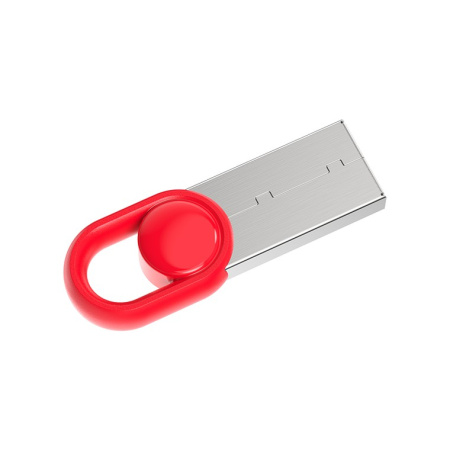 Флешка 128GB USB 3.2 FlashDrive Netac UM2, красная