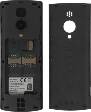 Телефон NOKIA TA1582 286838563 (черный)