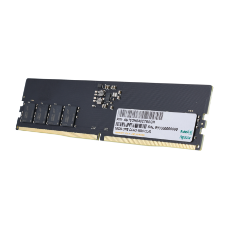 Оперативная память Apacer 16GB DDR5 AU16GHB48CTBBGH (4800МГц)