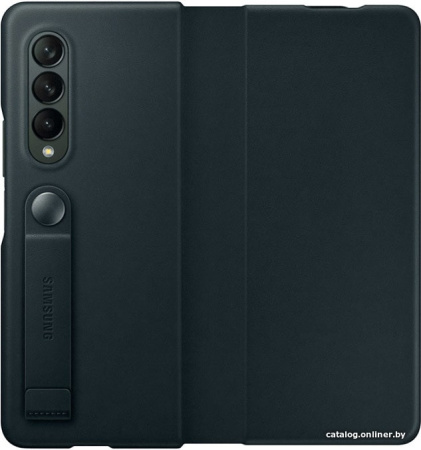 Чехол Samsung Leather Flip Cover для FOLD3, Green