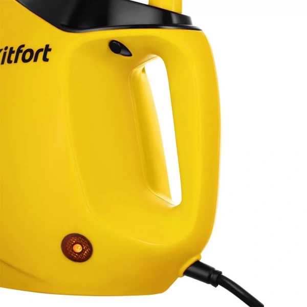 Пароочиститель Kitfort KT-9140-1 (черно-желтый)