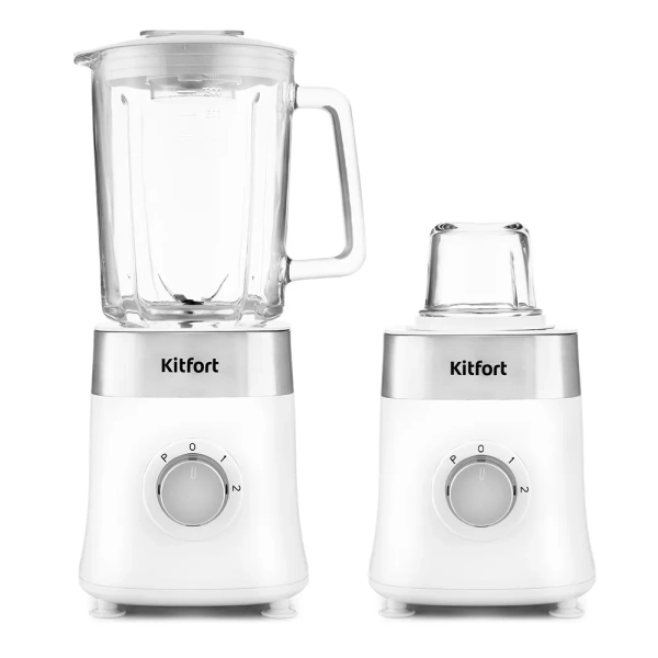 Блендер «3 в 1» Kitfort KT-3030-2 (белый)