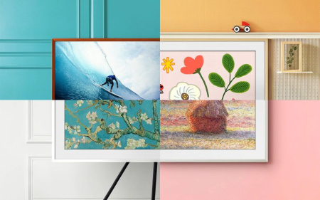 Телевизор Samsung FRAME QE75LS03AAUXRU, 75"