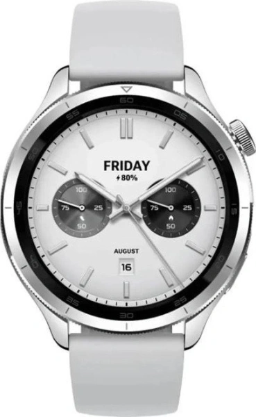 Умные часы Xiaomi Watch S4 (серебристый, международная версия)