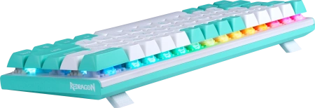 Клавиатура Redragon Fidd 72187 (белый/бирюзовый)