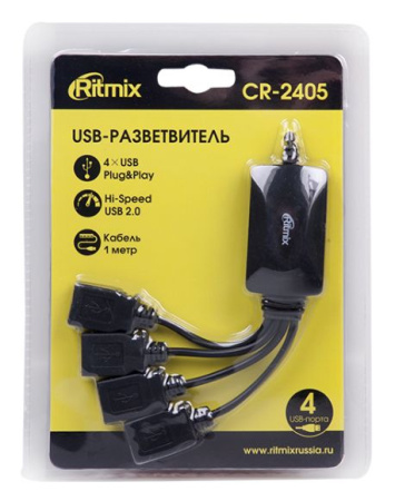 USB-хаб Ritmix CR-2405