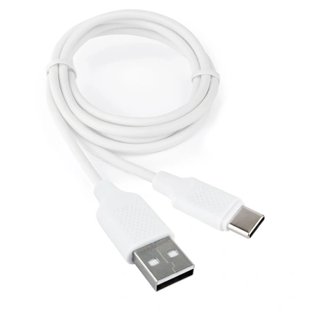 Кабель Cablexpert (USB2.0, AM/Type-C, белый)