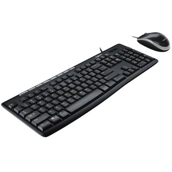 Клавиатура + мышь Logitech MK200 920-002694 (черный)