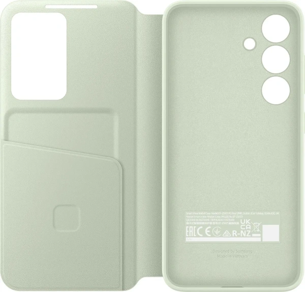 Чехол Samsung Smart View Wallet Case S24 (светло-зеленый)