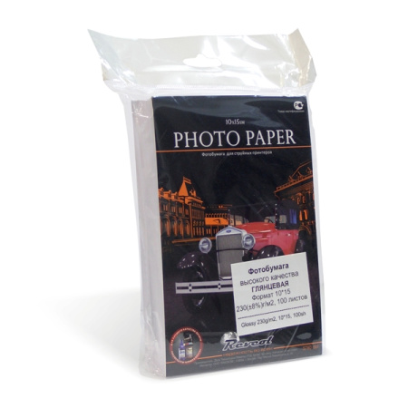 Фотобумага Revcol 200 г/м2, 10х15, 100 л. / экономич.упаковка 128939 (односторонняя глянцевая)