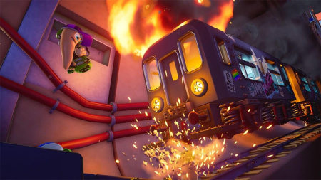 Worms Rumble: Fully Loaded Edition для PS4 (русские субтитры)