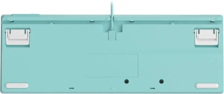 Клавиатура A4Tech Fstyler FS300 Panda Snorkeling (белый/бирюзовый)