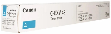 Тонер-картридж C-EXV49 8525B002AA (cyan)