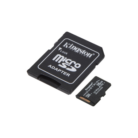 Карта памяти Kingston 16GB Industrial microSDHC SDCIT2/16GB