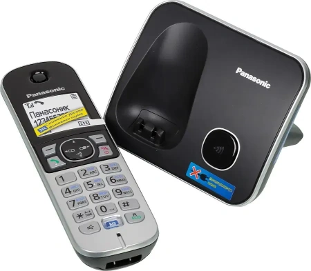 Радиотелефон Panasonic KX-TG6811RUB (черный)