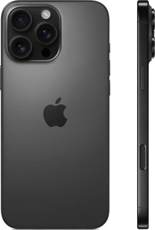 Телефон Apple iPhone 16 Pro Max 256GB (черный титан)