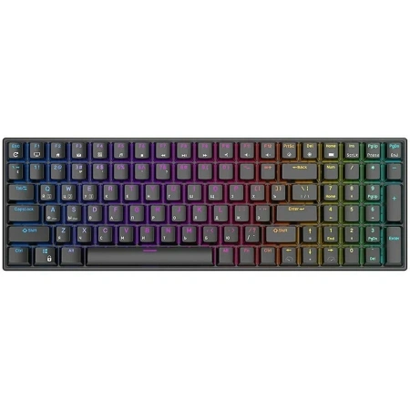 Клавиатура Royal Kludge RK100 RGB (черный, RK Red)
