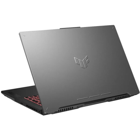 Ноутбук ASUS TUF Gaming A17/ FX707NUR-HX014/ R7-7435HS/ 17.3 FHD Value IPS-level AG 16:9 144Hz/ GF RTX 4050 6GB/ 16GB/ 1TB/ DOS/ noODD/ Mecha Gray
