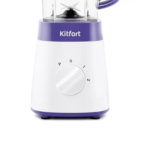 Блендер Kitfort KT-3031-1 (бело-фиолетовый, 3 в 1)