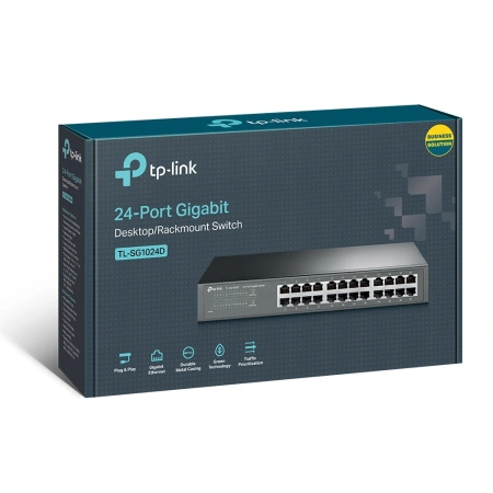 Неуправляемый коммутатор TP-Link TL-SG1024D