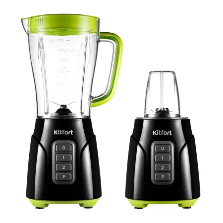 Блендер Kitfort KT-3032-2 (салатовый, 3 в 1)