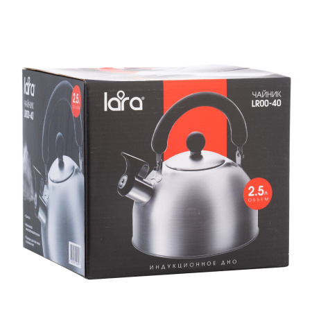 Чайник со свистком Lara LR00-40 (2.5л)