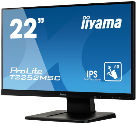 ЖКИ монитор Iiyama ProLite T2252MSC-B1, 21.5", IPS