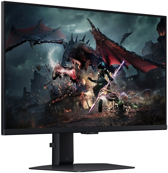 Монитор Samsung Odyssey G5 G50D QHD LS27DG502EIXCI (27", 2560x1440, IPS, 180 Гц, HDMI+DP, портретный режим)