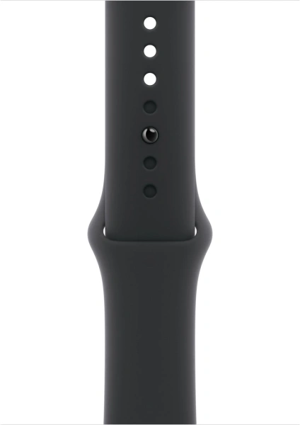 Умные часы Apple Watch Series 11 46 мм (алюминиевый корпус, космический серый/черный, спортивный силиконовый ремешок M/L)