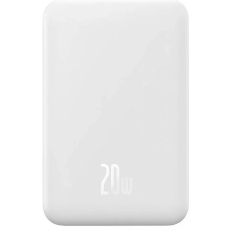 Внешний аккумулятор Baseus Magnetic Mini 20000mAh (20W, белый)