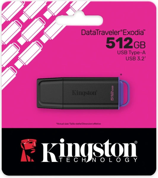 Флешка Kingston DataTraveler Exodia 512GB DTXG2/512GB