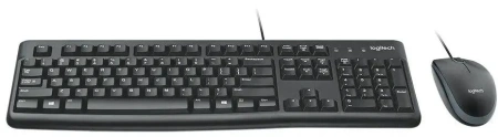 Клавиатура + мышь Logitech MK120 (черный)