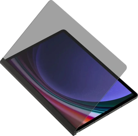 Чехол-накладка Samsung Privacy Screen Tab S9+ (черный, защита конфиденциальности)