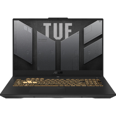 Ноутбук ASUS TUF Gaming F17/ FX707VV-HX210/ I7-13620H/ 17.3 FHD IPS 16:9/ RTX4060 8GB/ 16GB/ 1TB/ DOS/ noODD/ Mecha Gray