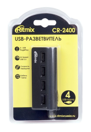 USB-хаб Ritmix CR-2400