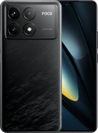 Смартфон POCO F6 Pro 12GB/512GB Black EU (23113RKC6G)