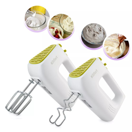 Миксер Kitfort KT-3067-2 (бело-салатовый)