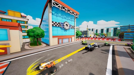 Blaze and the Monster Machines: Axle City Racers для PS4 (русская версия)