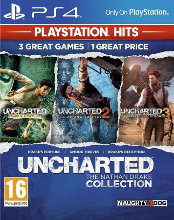 Uncharted: The Nathan Drake Collection (PlayStation Hits) для PS4 (русские субтитры)