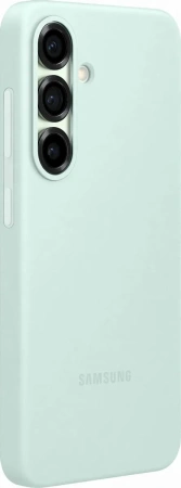 Чехол-накладка Samsung Silicone Case S25 (мятный)
