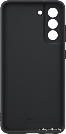 Чехол Samsung Silicone Cover для S21 FE, Black