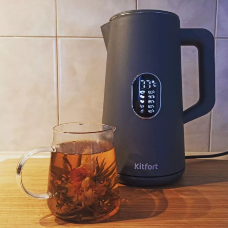 Чайник Kitfort KT-6115-2 (серый)