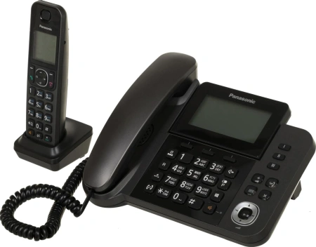 Радиотелефон Panasonic KX-TGF320RUM (черный)