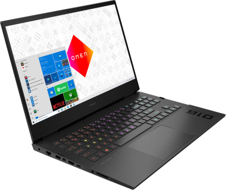 Ноутбук HP Omen 16/i7-11800H/16.1 FHD IPS AG 144 Hz/GF RTX 3060 6GB/16GB/512GB/Win11/noODD/kbd_ENG/Black